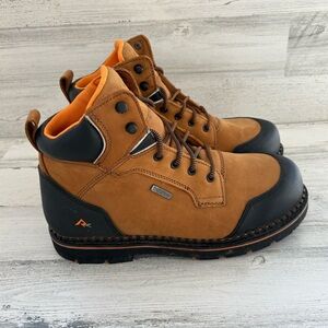 Ridgecut Men’s Size 11 Wide Soft Toe Waterproof Lace Up Boots 8” Overall Height